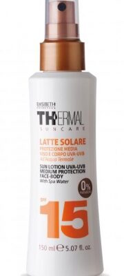 EMSIBETH SOTTO IL SOLE LATTE SOLARE SPRAY SPF 15 ALL'ACQUA TERMALE DA 200ML
