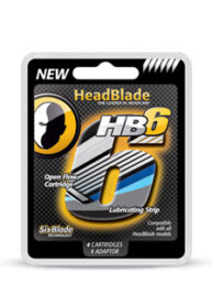 TESTINE HEADBLADE 6 LAME