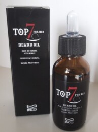 INCO TOP 7 FOR MEN BEARD OIL- OLIO DI CANAPA VITAMINA E
