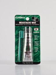 CLUBMAN PINAUD - MOUSTACHE WAX BLACK - CERA PER BAFFI COLORE NERO DA 14GR