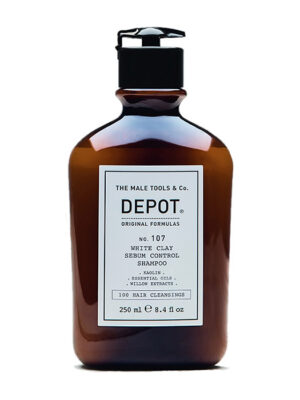 DEPOT107 - WHITE CLAY SEBUM CONTROL SHAMPOO 250ML