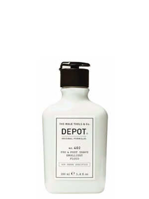 DEPOT402 - PRE E POST SHAVE EMOLLIENT FLUIDO PER RASATURA 100 ML