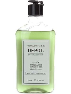 DEPOT406 - TRANSPARENT SHAVING GEL 200 ML