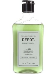 DEPOT406 - TRANSPARENT SHAVING GEL 200 ML