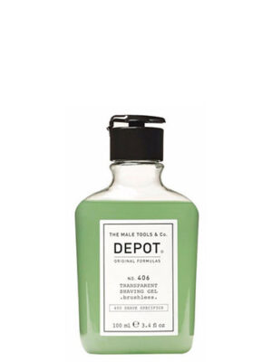 DEPOT406 - TRANSPARENT SHAVING GEL 100 ML
