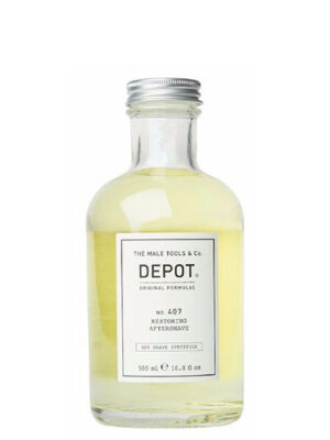 DEPOT407 - RESTORING AFTERSHAVE 500ML
