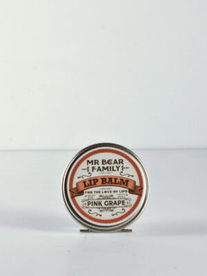 MR BEAR FAMILY - LIP BALM - PINK GRAPE 15ml
