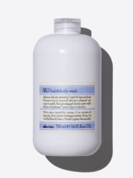 DAVINES SU-HAIR & BODY WASH - Shampoo Doccia doposole per idratare corpo e capelli dopo l'esposizione al sole 500 ML