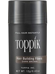 TOPPIK HAIR BUILDING FIBERS DARK BROWN 12 GRAMMI