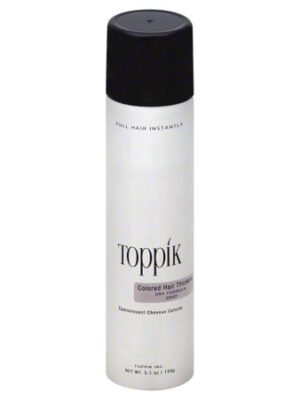TOPPIK COLORED HAIR THICKENER - GRAY