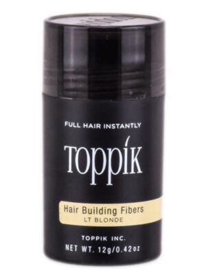 TOPPIK HAIR BUILDING FIBERS LIGHT BLONDE 12 GRAMMI