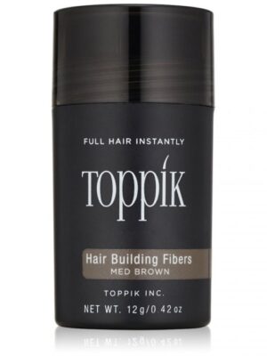 TOPPIK HAIR BUILDING FIBERS MEDIUM BROWN 12 GRAMMI