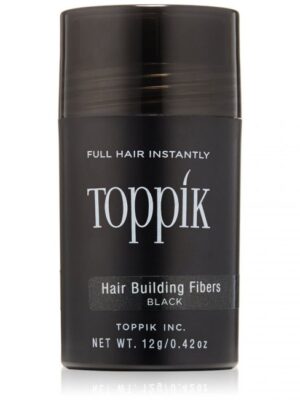 TOPPIK HAIR BUILDING FIBERS BLACK 12 GRAMMI